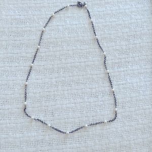 David yurman peal silver chain 16 inch